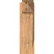 Ekena Millwork Traditional Arts & Crafts Smooth Outlooker, Western Red Cedar, 7 1/2"W x 14"D x 26"H OUT08X14X26TRA03SWR - alternate 4